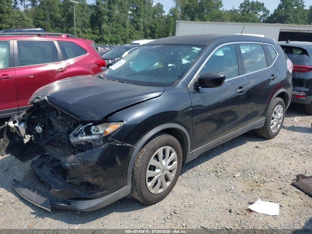 KNMAT2MT3GP665245 2016 NISSAN ROGUE photo no. 2