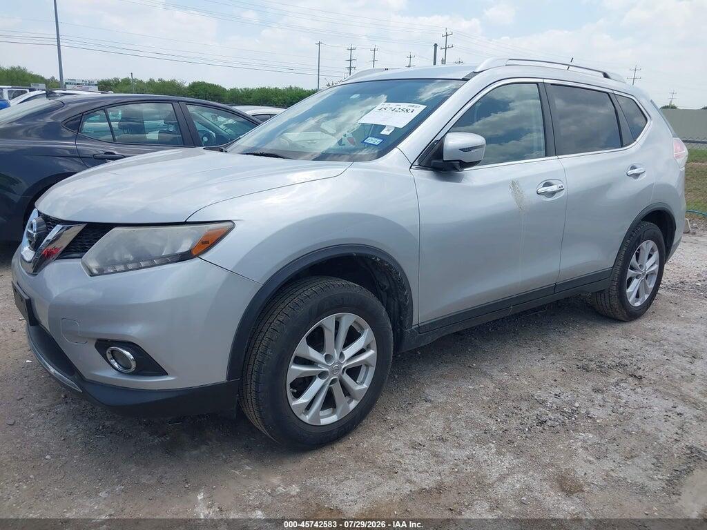 KNMAT2MV2GP620315 2016 NISSAN ROGUE photo no. 2