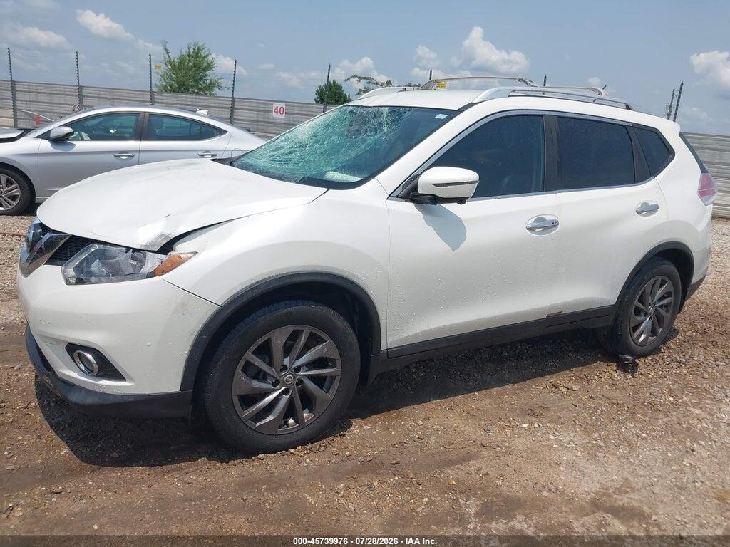 KNMAT2MT0GP690684 2016 NISSAN ROGUE photo no. 2