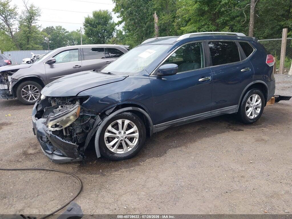 KNMAT2MV3GP653386 2016 NISSAN ROGUE photo no. 2
