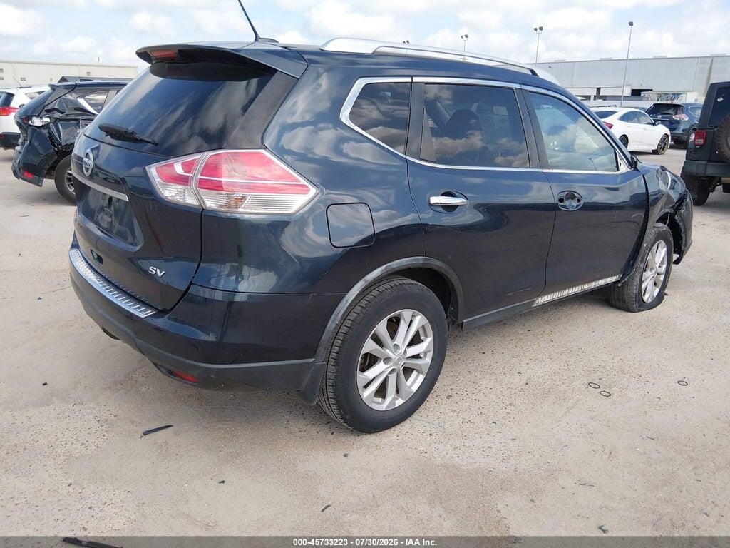 KNMAT2MT2GP687012 2016 NISSAN ROGUE photo no. 4