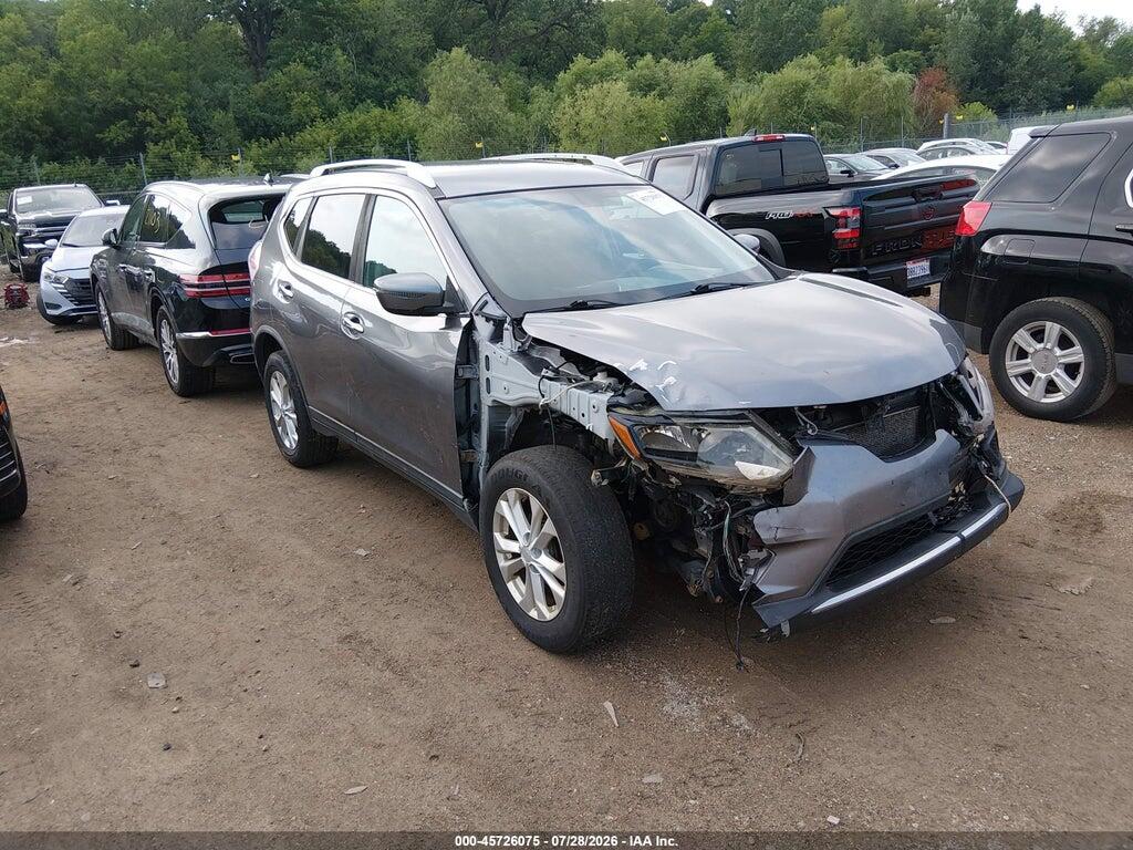 KNMAT2MV4GP667135 2016 NISSAN ROGUE photo no. 1