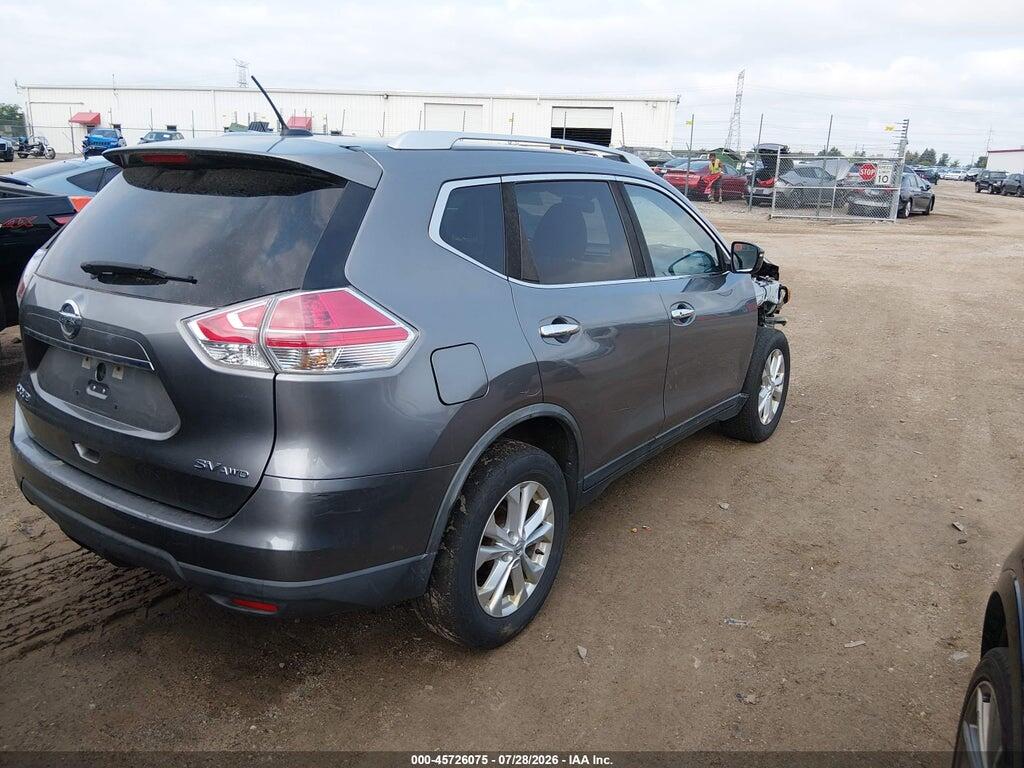 KNMAT2MV4GP667135 2016 NISSAN ROGUE photo no. 4
