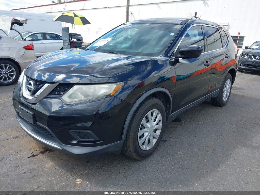 KNMAT2MT4GP641357 2016 NISSAN ROGUE photo no. 2