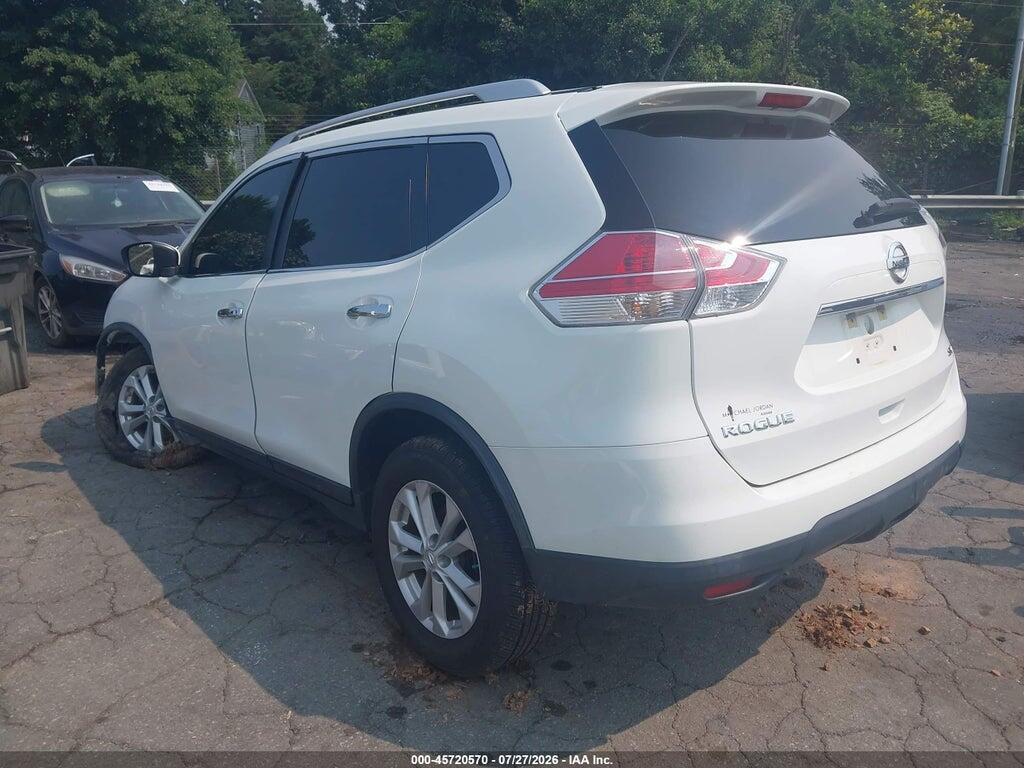 KNMAT2MT3GP620709 2016 NISSAN ROGUE photo no. 3