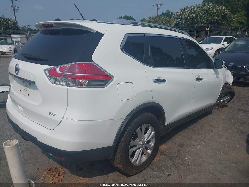 KNMAT2MT3GP620709 2016 NISSAN ROGUE photo no. 4