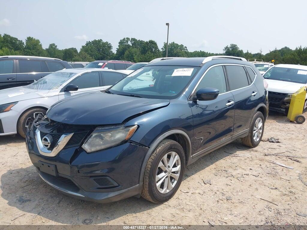 KNMAT2MV8GP627088 2016 NISSAN ROGUE photo no. 2