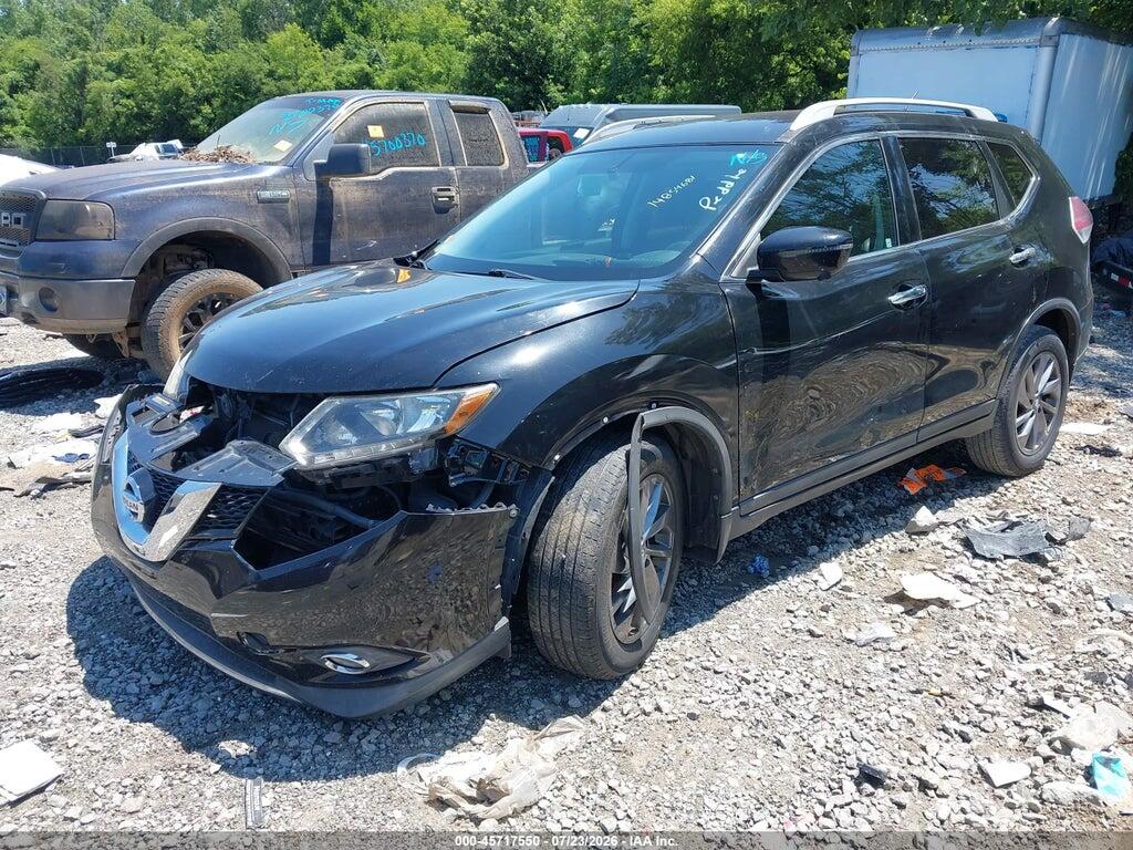 5N1AT2MT5GC751014 2016 NISSAN ROGUE photo no. 2