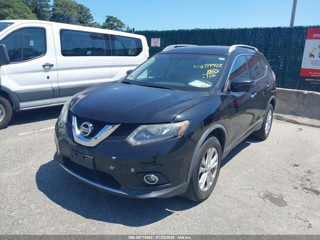 KNMAT2MV3GP674125 2016 NISSAN ROGUE photo no. 2