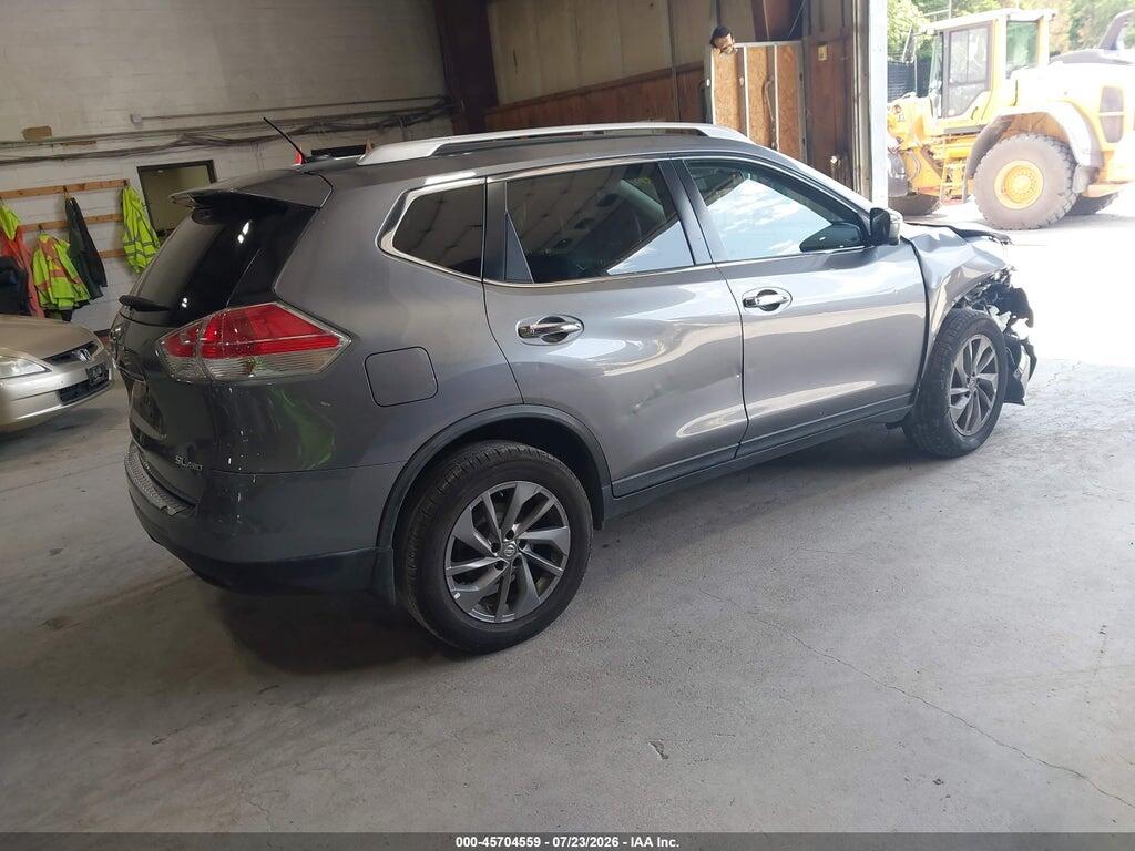 KNMAT2MV4GP689913 2016 NISSAN ROGUE photo no. 4
