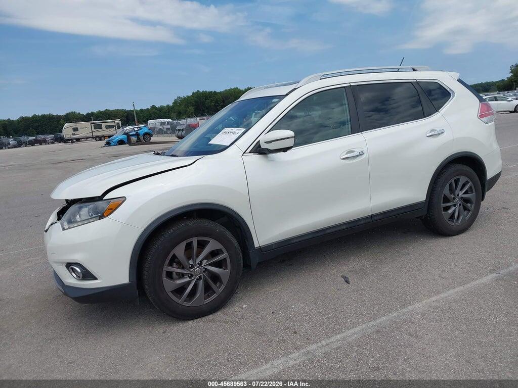 5N1AT2MT6GC896451 2016 NISSAN ROGUE photo no. 2
