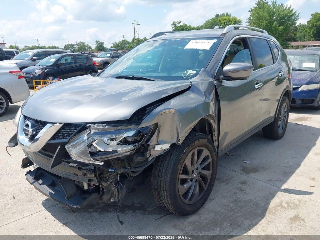5N1AT2MV2GC910198 2016 NISSAN ROGUE photo no. 2