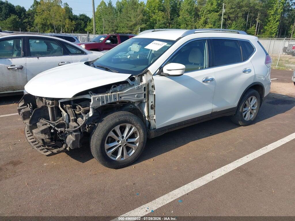 KNMAT2MV9GP610414 2016 NISSAN ROGUE photo no. 2