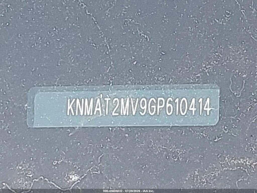 KNMAT2MV9GP610414 2016 NISSAN ROGUE photo no. 9