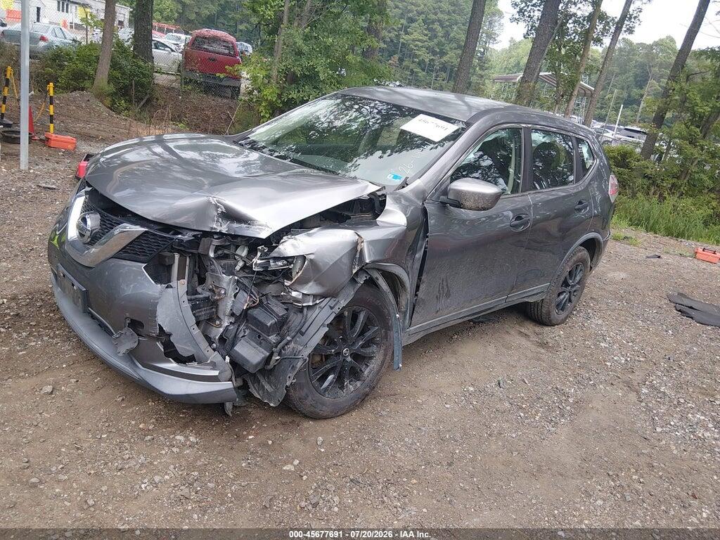 KNMAT2MT2GP701703 2016 NISSAN ROGUE photo no. 2