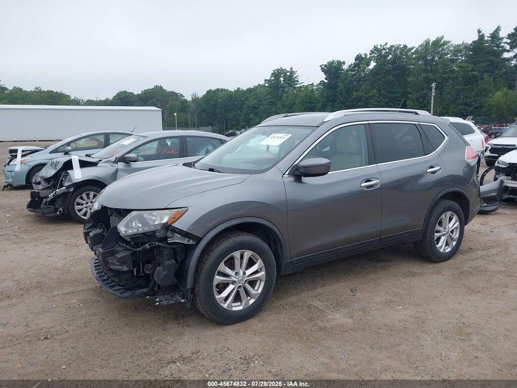 KNMAT2MV8GP640715 2016 NISSAN ROGUE photo no. 2