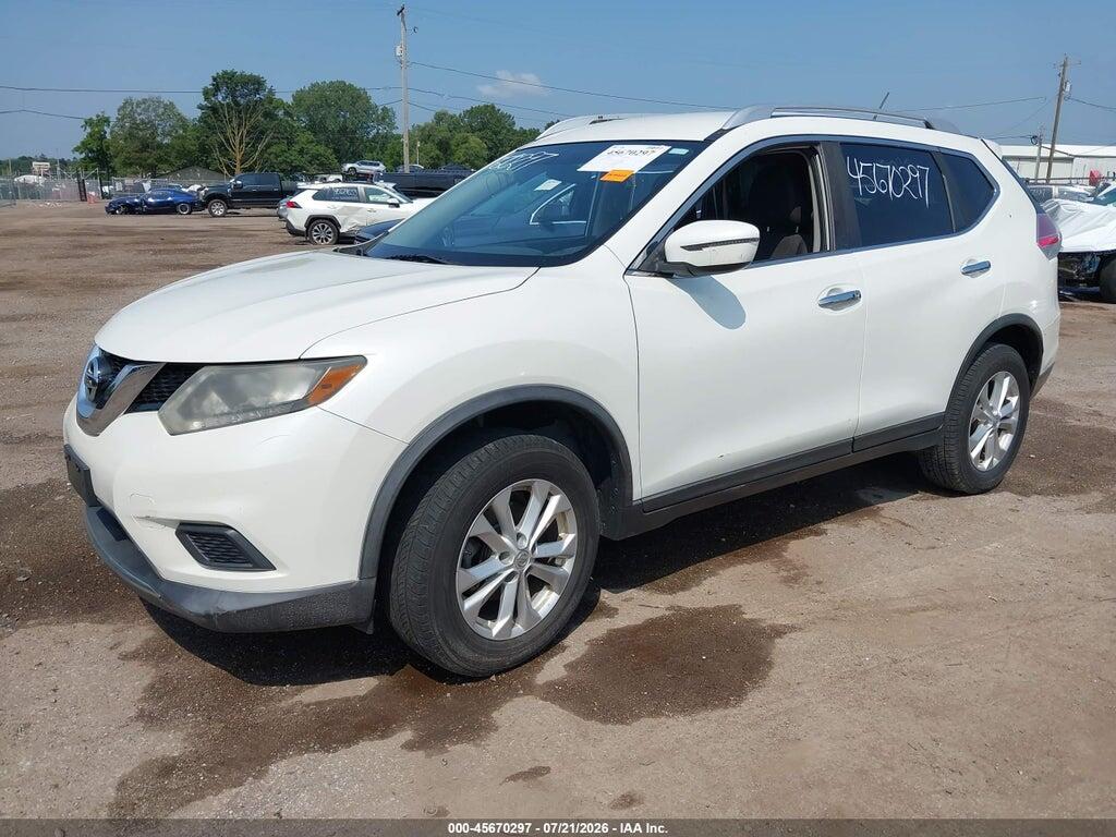 KNMAT2MV3GP637575 2016 NISSAN ROGUE photo no. 2