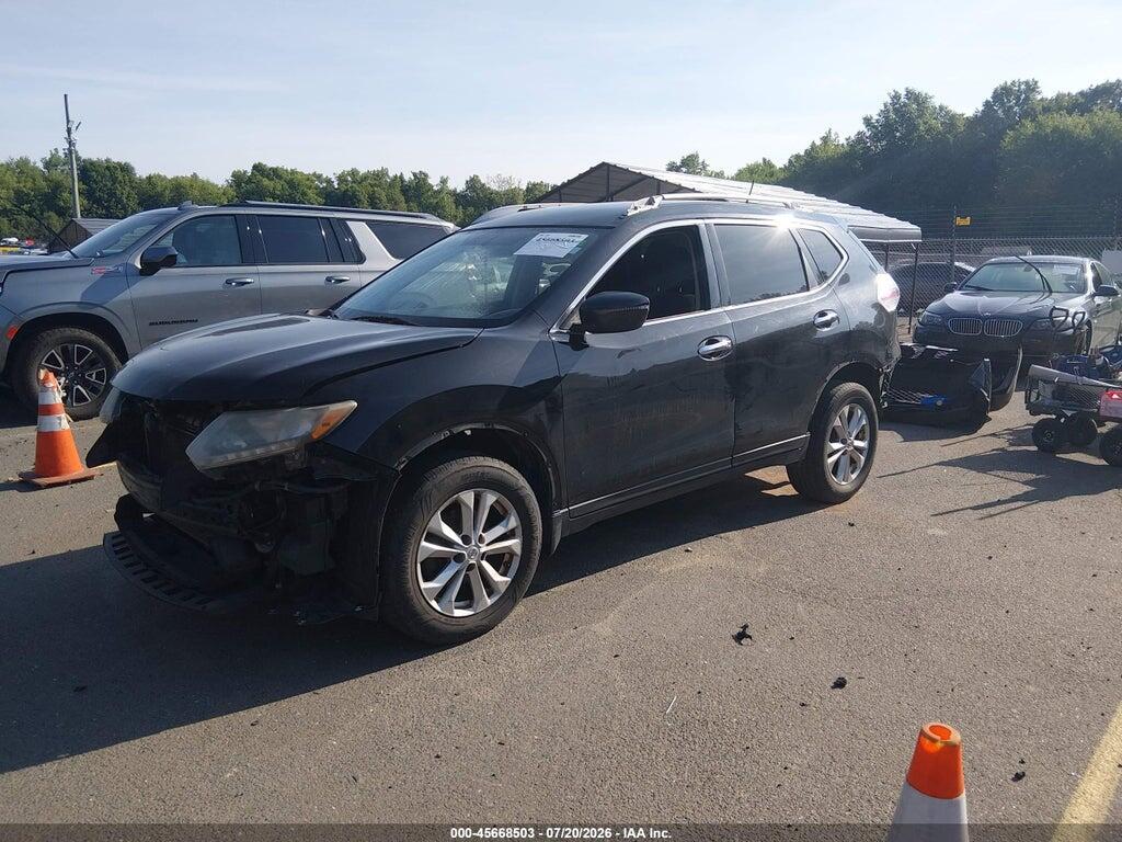 KNMAT2MV7GP596965 2016 NISSAN ROGUE photo no. 2