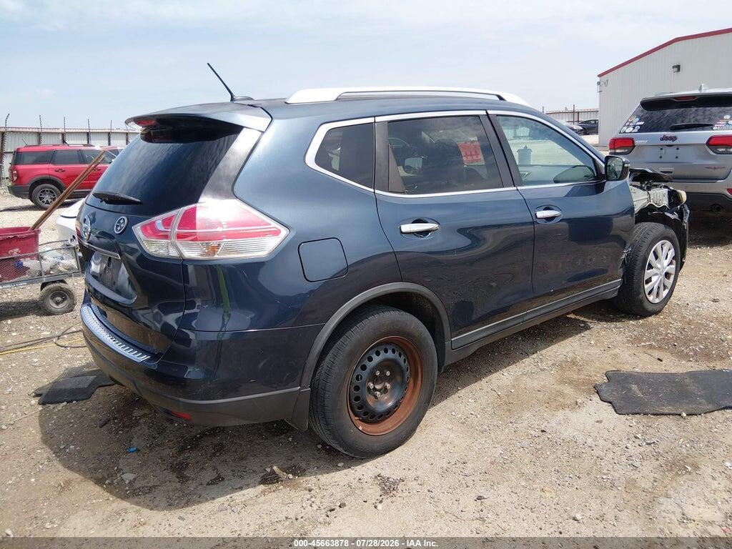 KNMAT2MT7GP646052 2016 NISSAN ROGUE photo no. 4