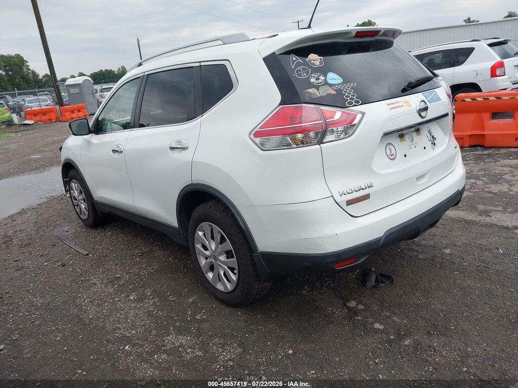 KNMAT2MV4GP594252 2016 NISSAN ROGUE photo no. 3