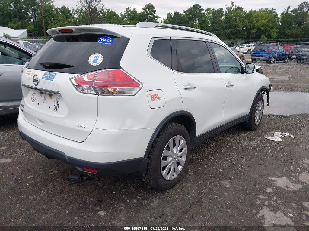 KNMAT2MV4GP594252 2016 NISSAN ROGUE photo no. 4