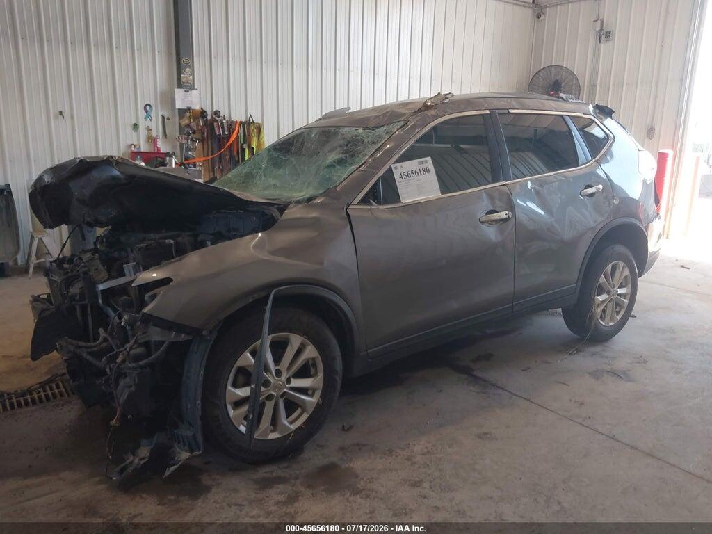 KNMAT2MV5GP714351 2016 NISSAN ROGUE photo no. 2