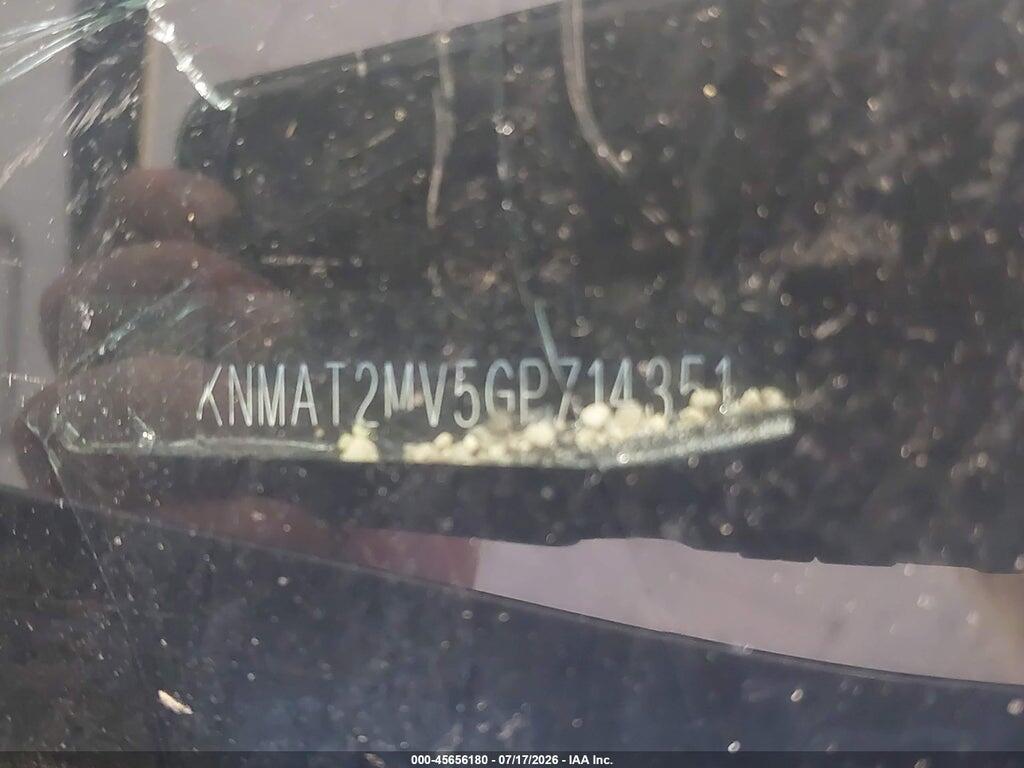KNMAT2MV5GP714351 2016 NISSAN ROGUE photo no. 9