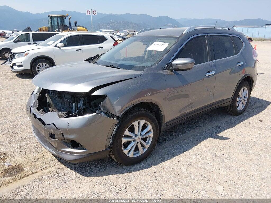 KNMAT2MV7GP700211 2016 NISSAN ROGUE photo no. 2