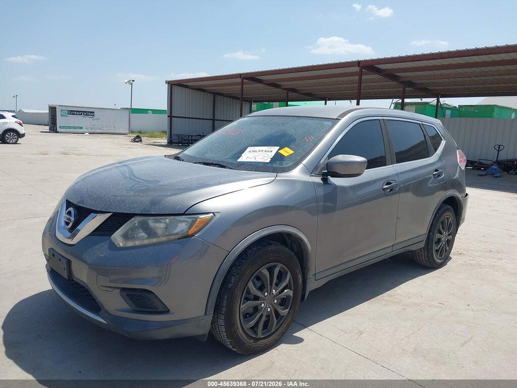 KNMAT2MT3GP623528 2016 NISSAN ROGUE photo no. 2