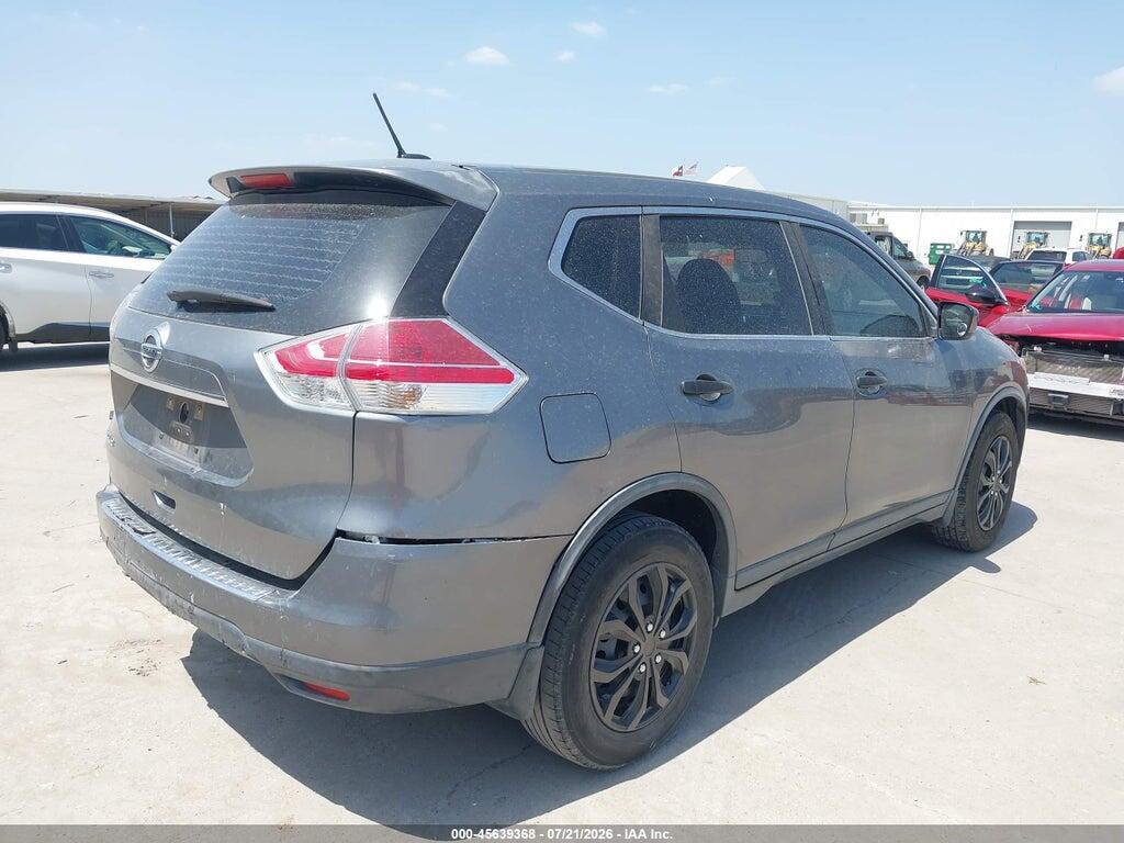 KNMAT2MT3GP623528 2016 NISSAN ROGUE photo no. 4