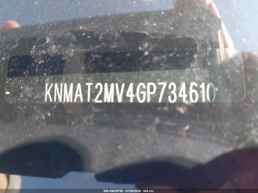 KNMAT2MV4GP734610 2016 NISSAN ROGUE photo no. 9