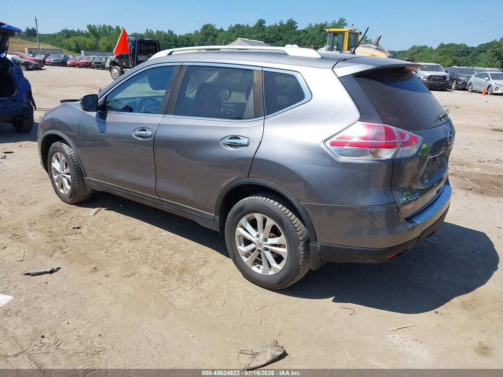 KNMAT2MV0GP693201 2016 NISSAN ROGUE photo no. 3
