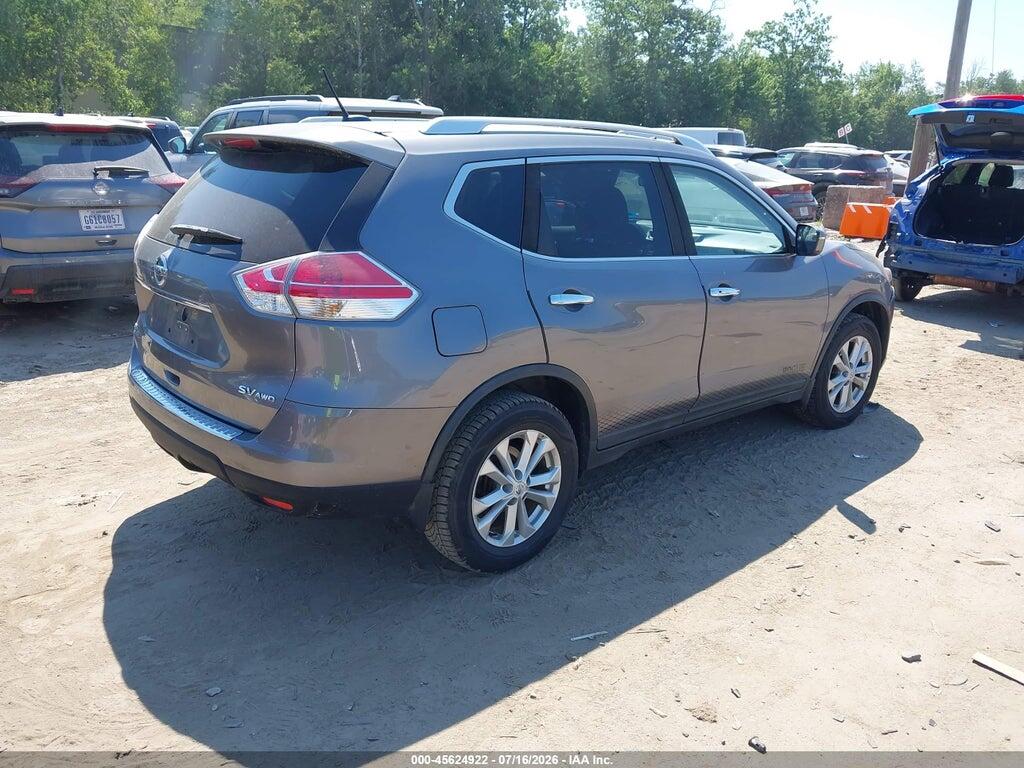 KNMAT2MV0GP693201 2016 NISSAN ROGUE photo no. 4