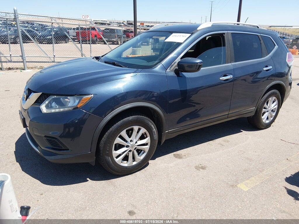 KNMAT2MV8GP626510 2016 NISSAN ROGUE photo no. 2