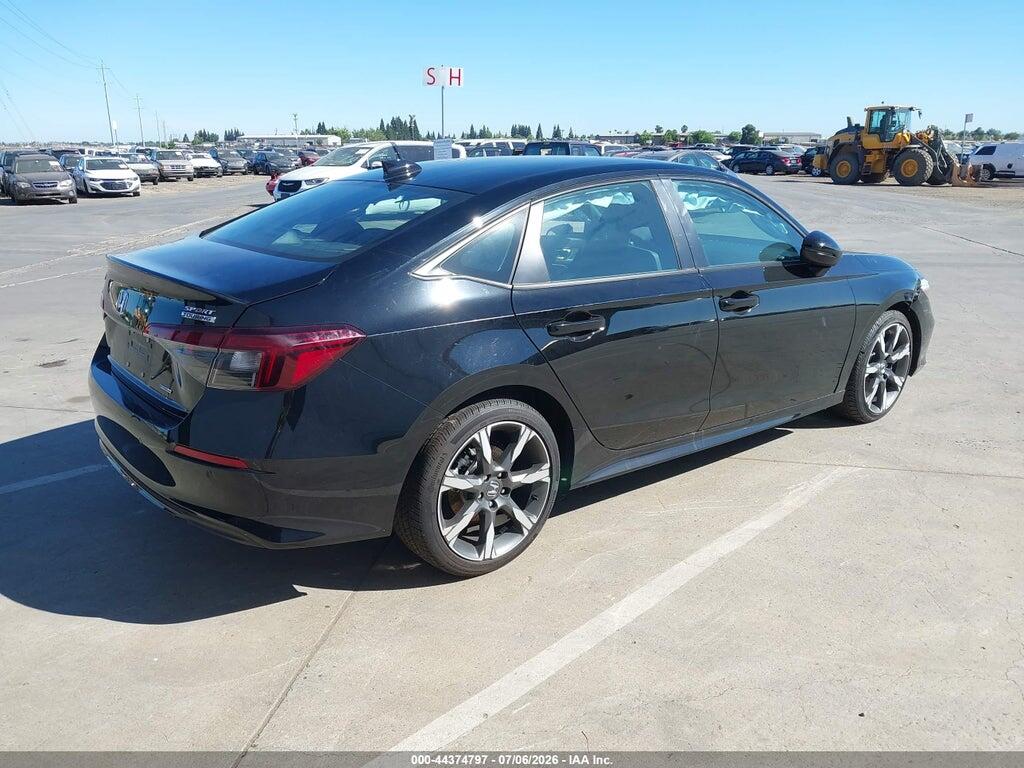 2HGFE4F85SH346237 2025 HONDA CIVIC HYBRID photo no. 4
