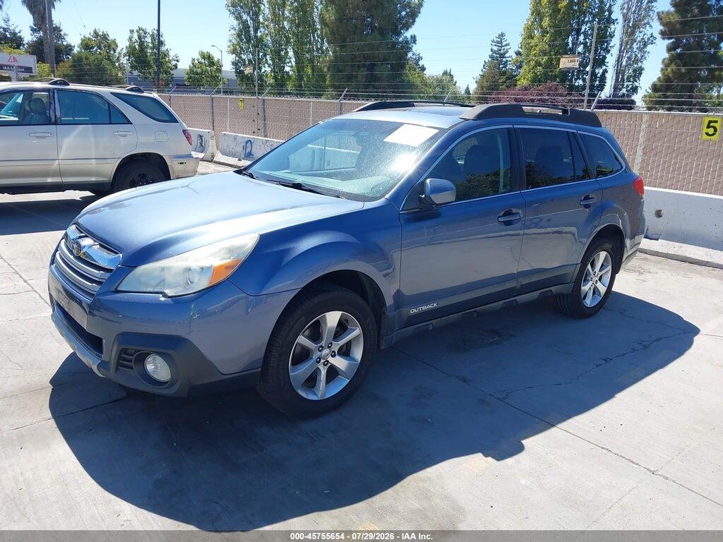 4S4BRBLC1E3315777 2014 SUBARU OUTBACK photo no. 2