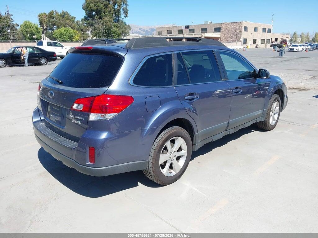 4S4BRBLC1E3315777 2014 SUBARU OUTBACK photo no. 4