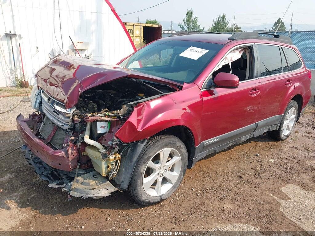 4S4BRCCC5E3258909 2014 SUBARU OUTBACK photo no. 2