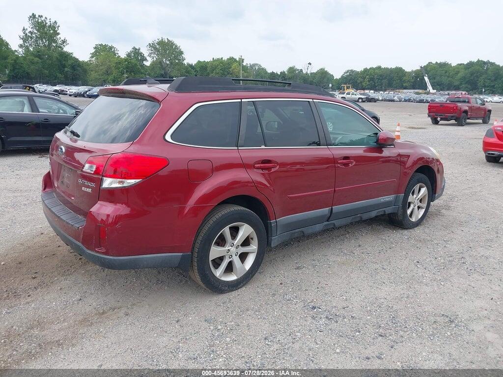 4S4BRBLC9E3327384 2014 SUBARU OUTBACK photo no. 4