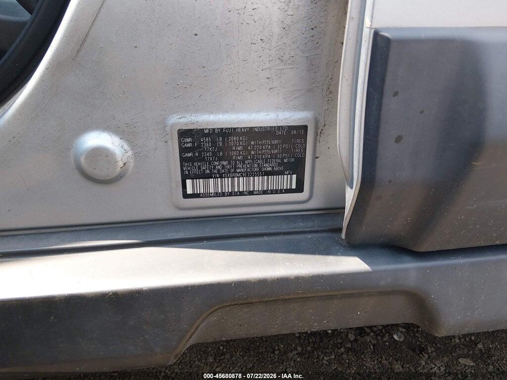 4S4BRBMC9E3225551 2014 SUBARU OUTBACK photo no. 9