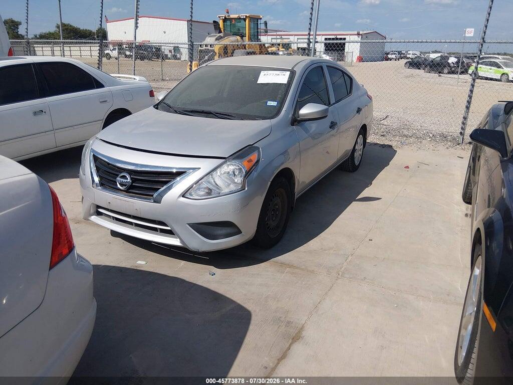 3N1CN7AP9HL852707 2017 NISSAN VERSA photo no. 2