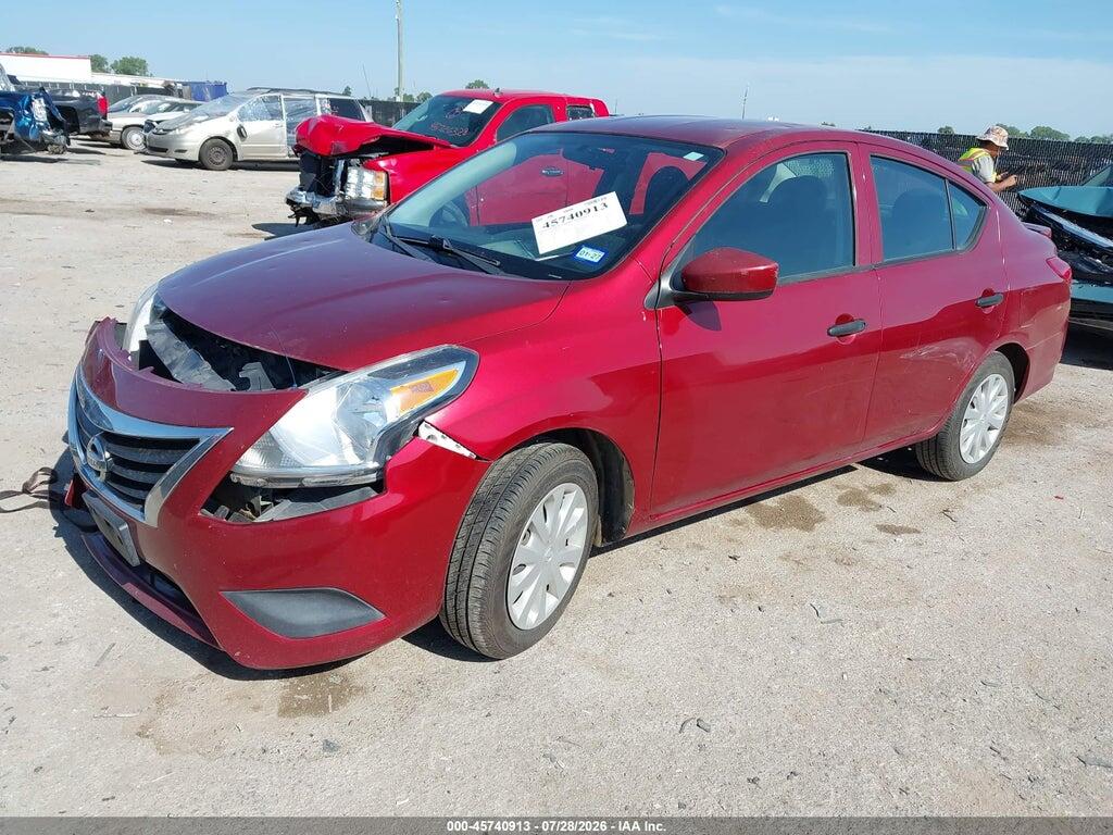 3N1CN7AP2HL832475 2017 NISSAN VERSA photo no. 2