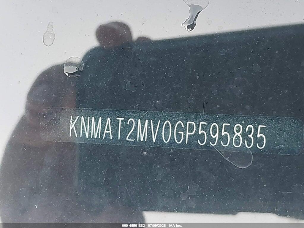 KNMAT2MV0GP595835 2016 NISSAN ROGUE photo no. 9