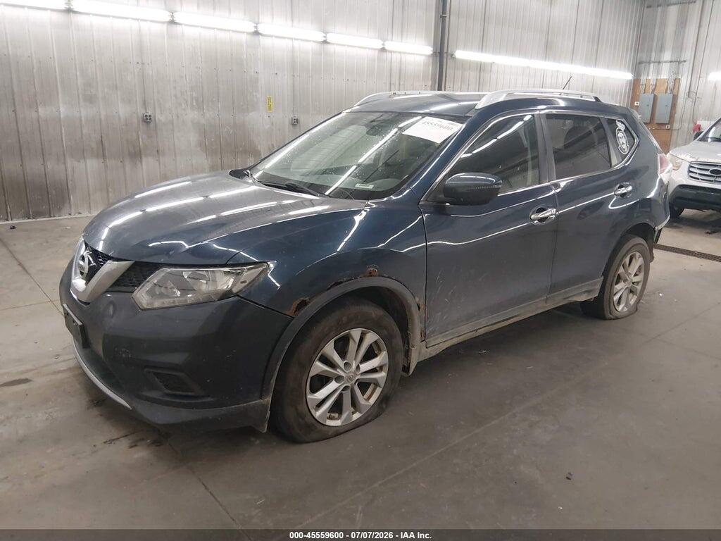 KNMAT2MV4GP602818 2016 NISSAN ROGUE photo no. 2