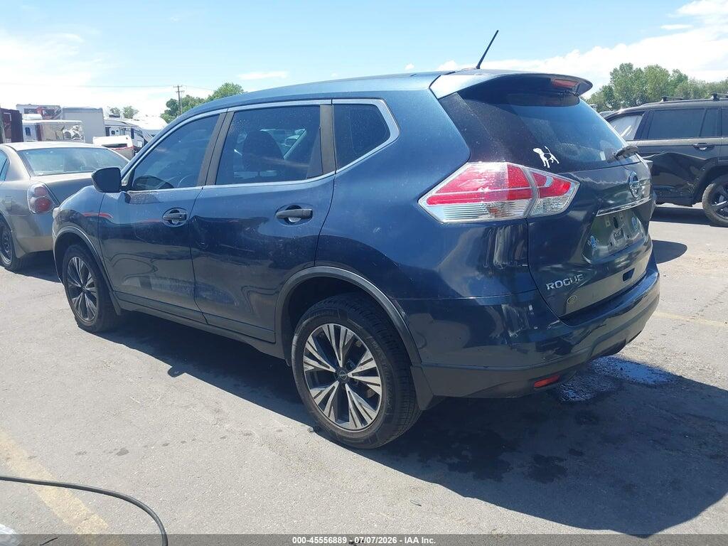 KNMAT2MT0GP630730 2016 NISSAN ROGUE photo no. 3