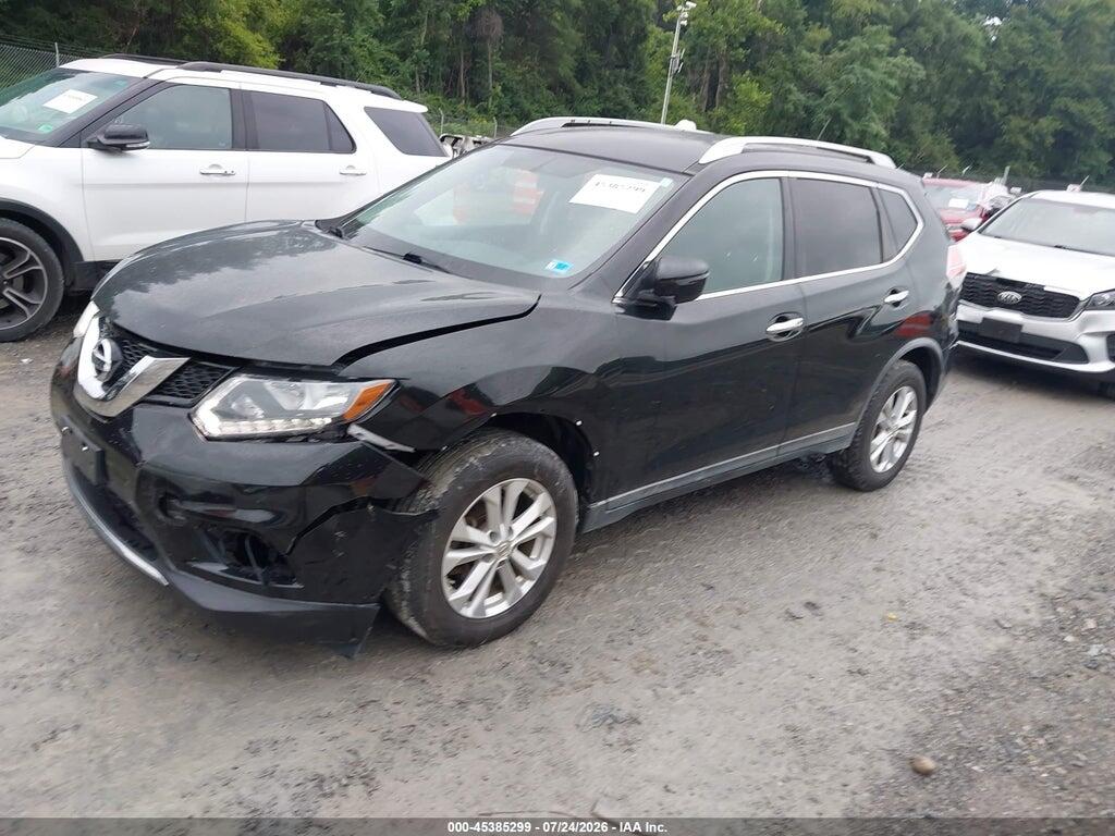 KNMAT2MV3GP657549 2016 NISSAN ROGUE photo no. 2