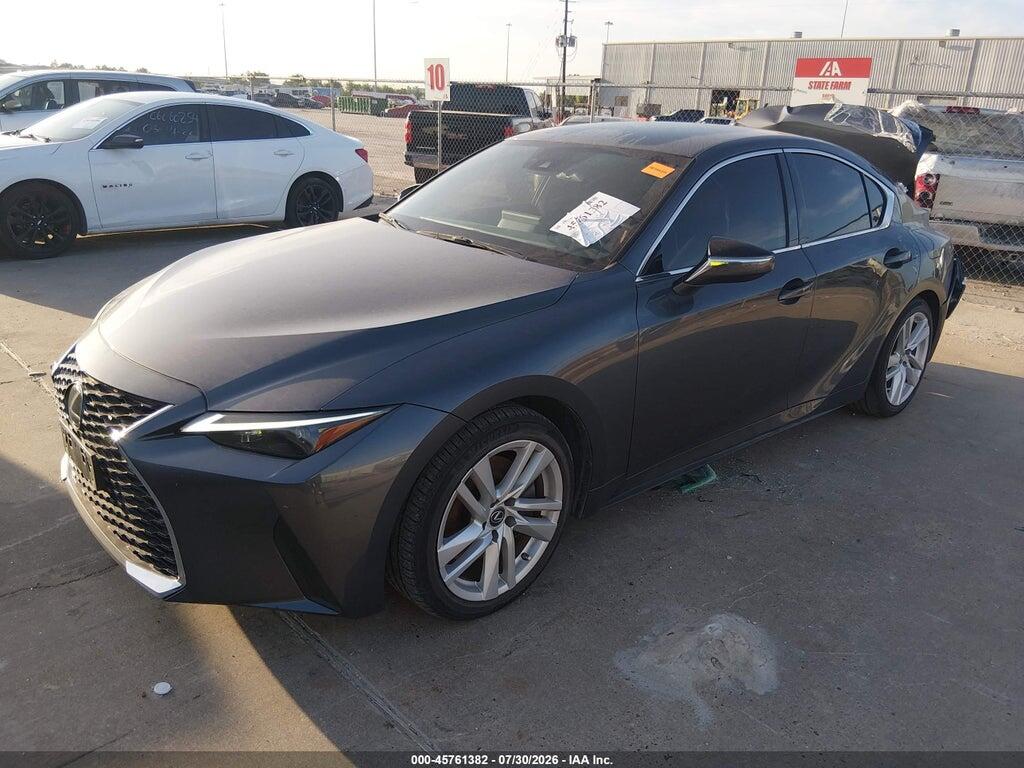 JTHA81F29M5046686 2021 LEXUS IS 300 photo no. 2