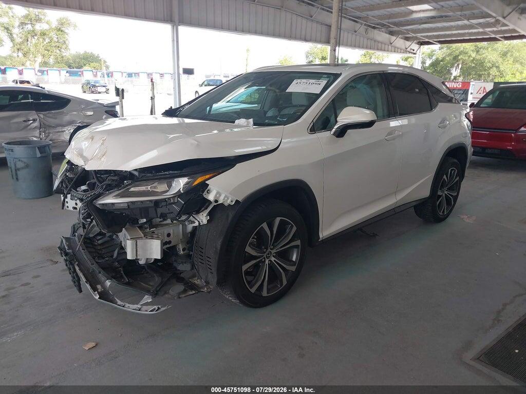 2T2HZMAA0MC199274 2021 LEXUS RX 350 photo no. 2