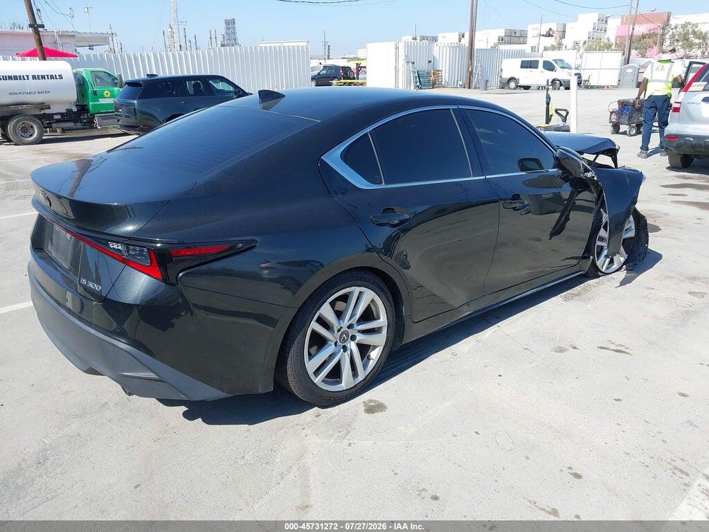 JTHCA1D22M5114858 2021 LEXUS IS 300 photo no. 4