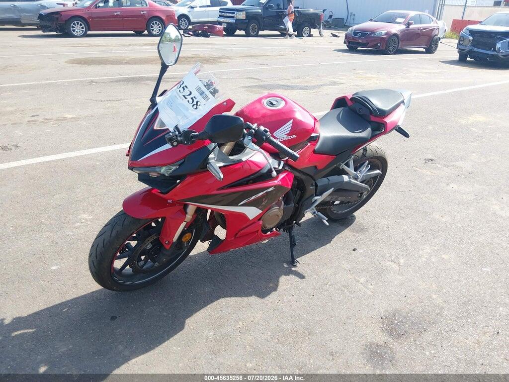 MLHPC625XN5300489 2022 HONDA CBR500 photo no. 2